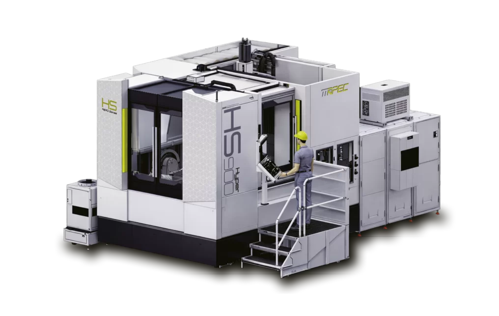 HS900 Hyper: Horizontales 5-Achs-Bearbeitungszentrum