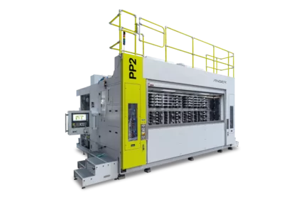 Horizontales Doppelspindel-Bearbeitungszentrum für die Profilbearbeitung
