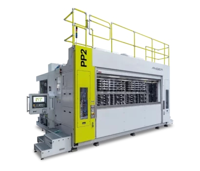 PP2: Horizontales Doppelspindel-Bearbeitungszentrum für die Profilbearbeitung
