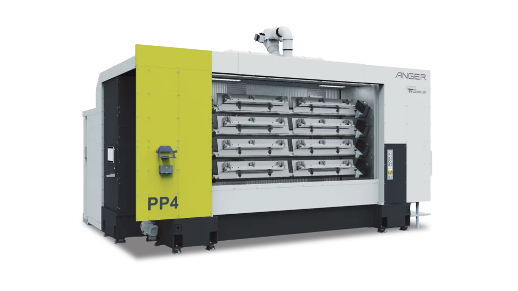 PP4: Horizontales Vierspindel-Bearbeitungszentrum 