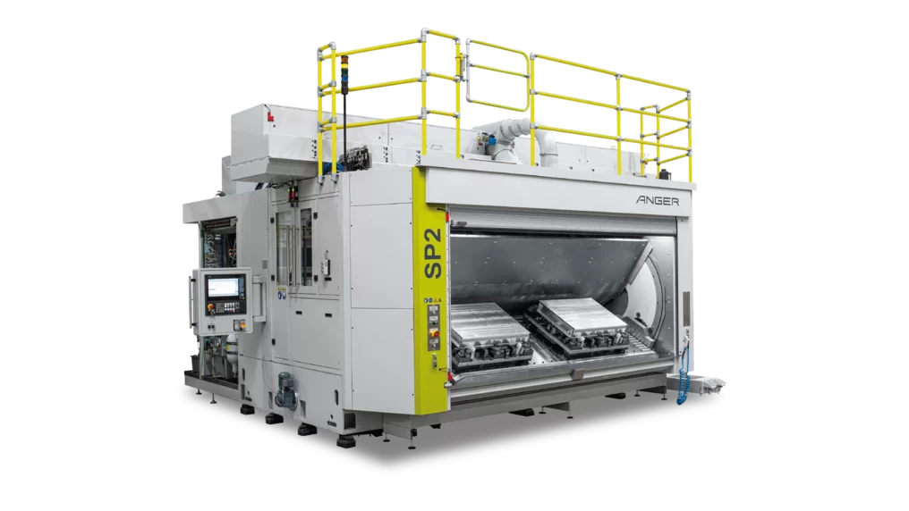 SP2-P: Horizontales Doppelspindel-Bearbeitungszentrum